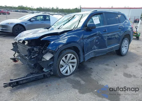 2021 Volkswagen Atlas 3.6L V6 Sel from USA, damaged, VIN 1V2ER2CA0MC506328